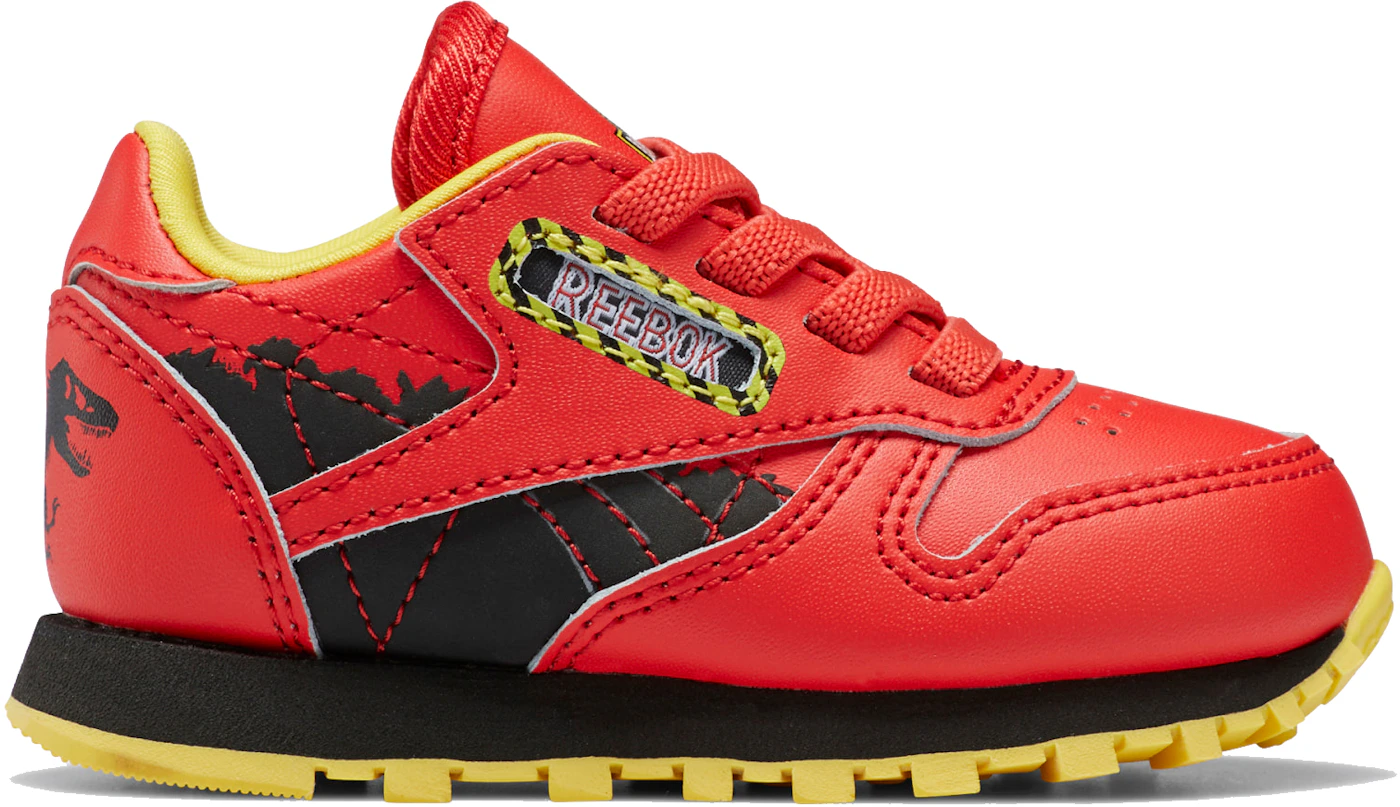Reebok Classic Leather Jurassic Park Red (TD) Toddler - - US