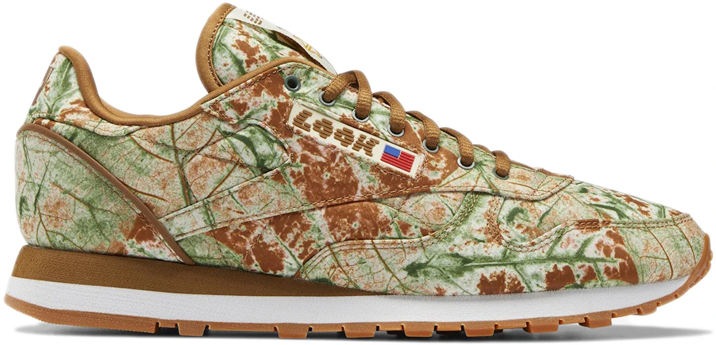 Dalset Trænge ind periode Reebok Classic Leather LQQK Studio Green Camo Men's - GY7110 - US