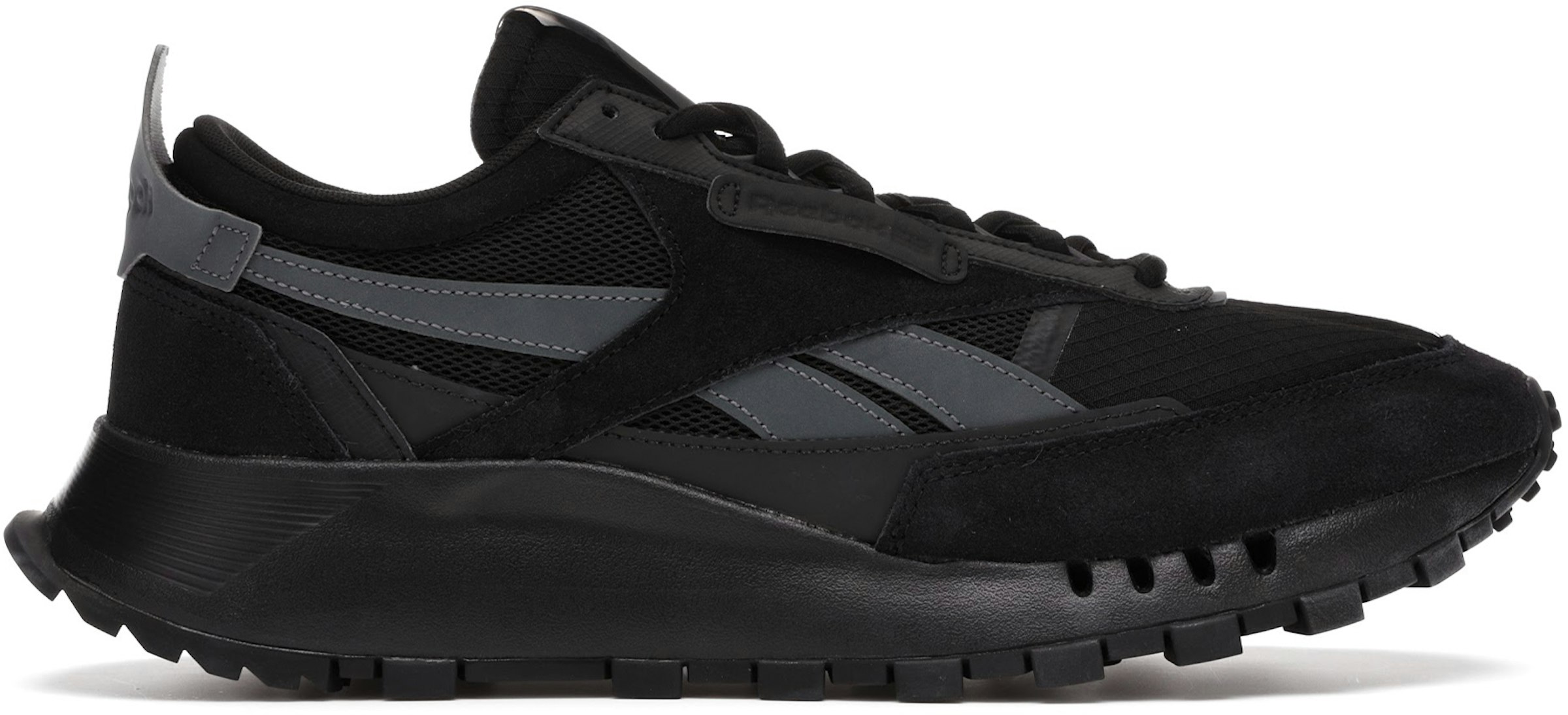 champán Subproducto relajarse Reebok Classic Leather Legacy Black Grey Men's - FY7377 - US
