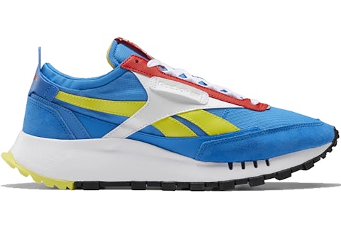 Reebok Classic Leather Legacy Dynamic Blue Yellow Men s FY7429 US