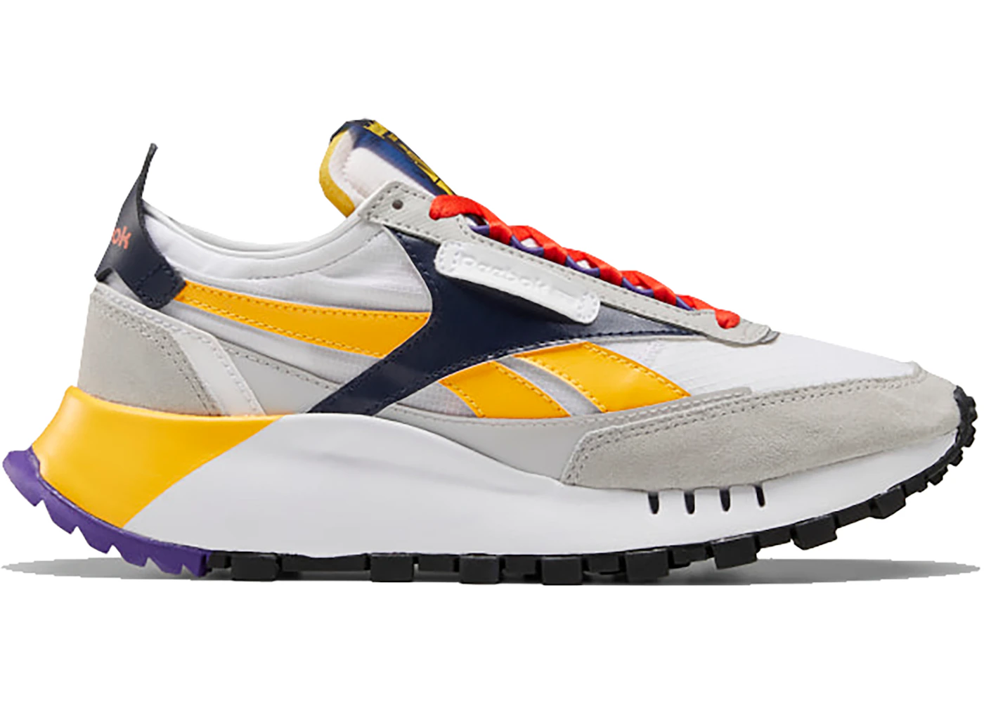 Reebok Classic Leather Legacy Snowy Grey Solar Gold Women s