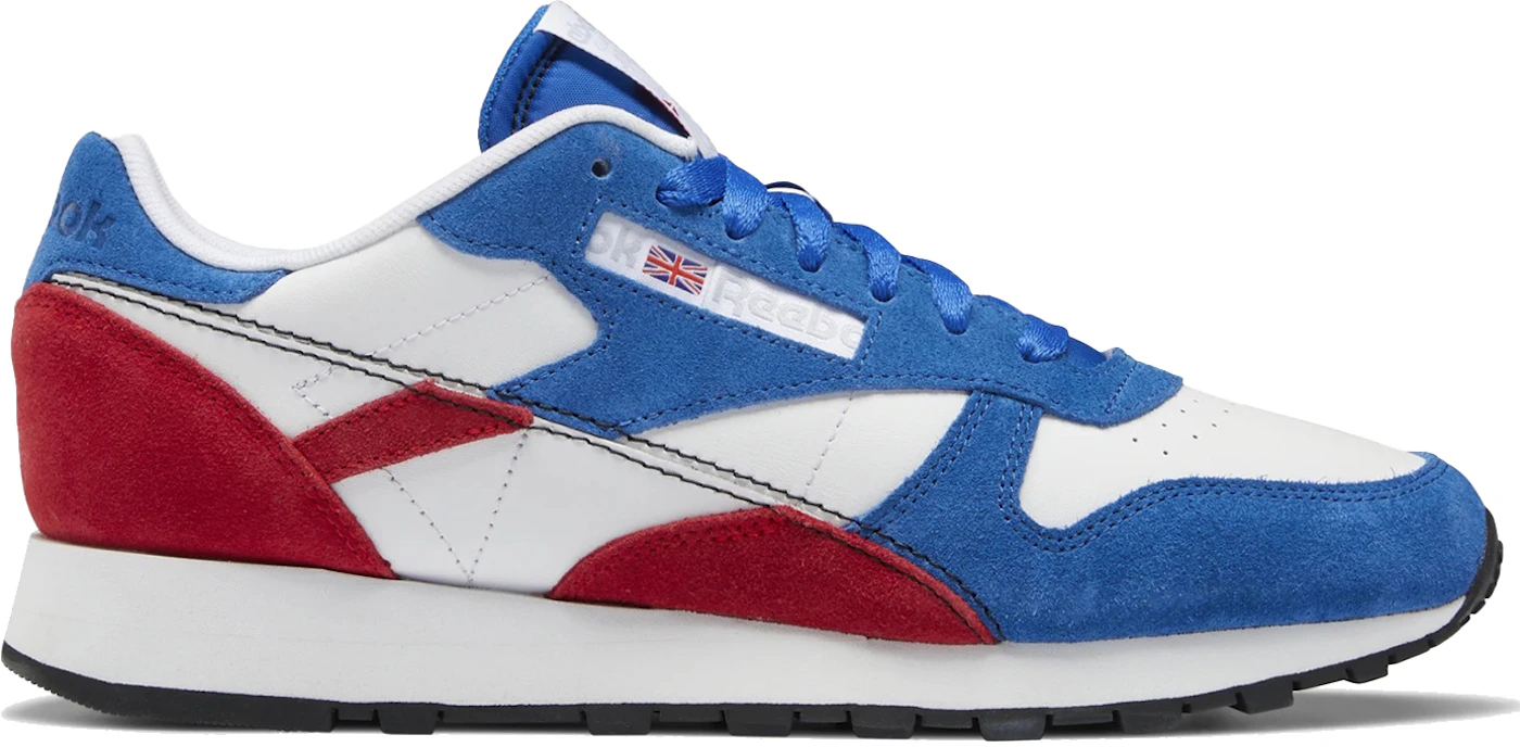 Kilimanjaro Piñón impuesto Reebok Classic Leather Make It Yours Vector Blue Red メンズ - GY1522 - JP