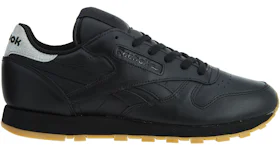 Reebok Classic Leather Met Diamond Shoes Black Gum (Women's)