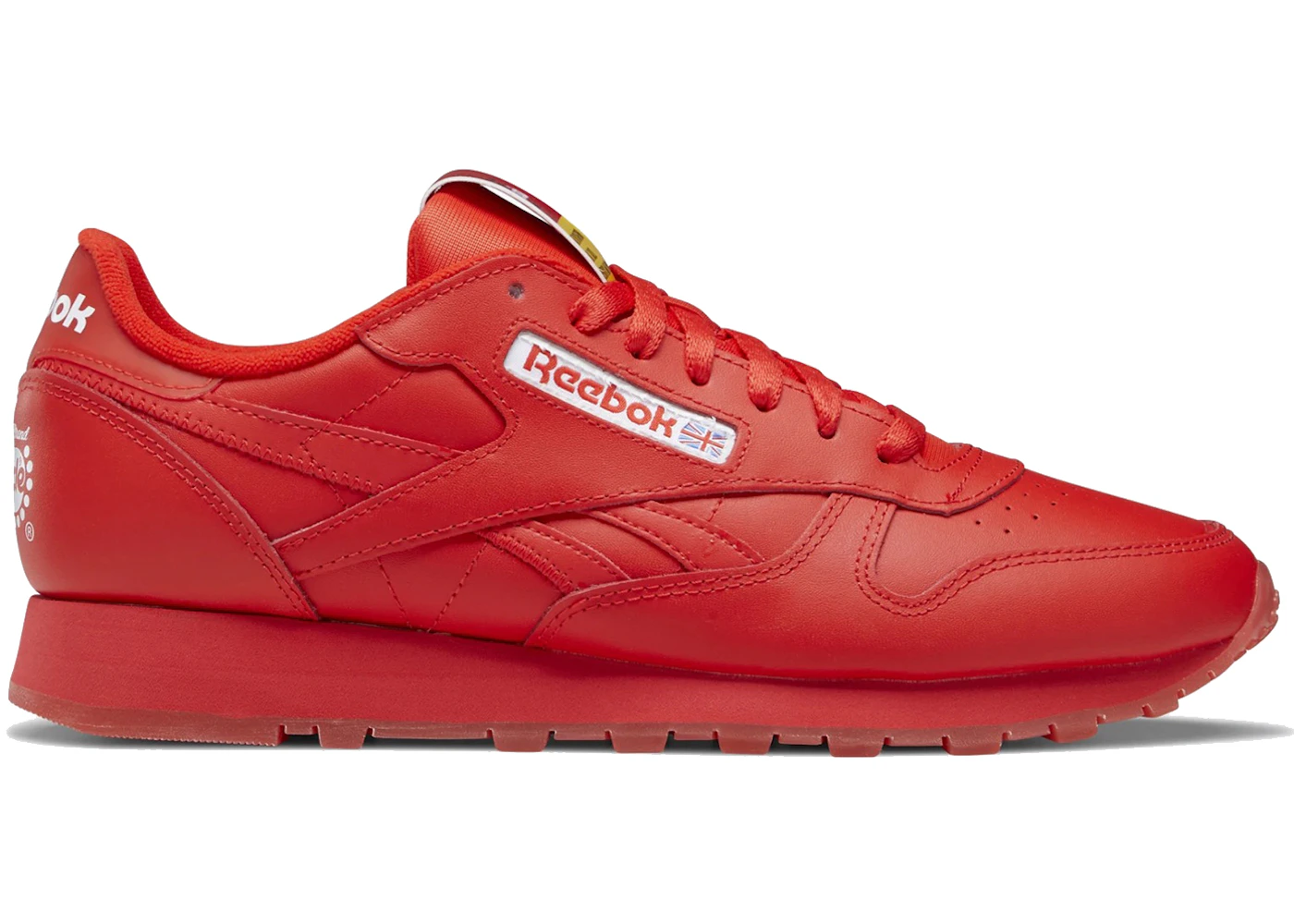 All red reebok classic Clearance