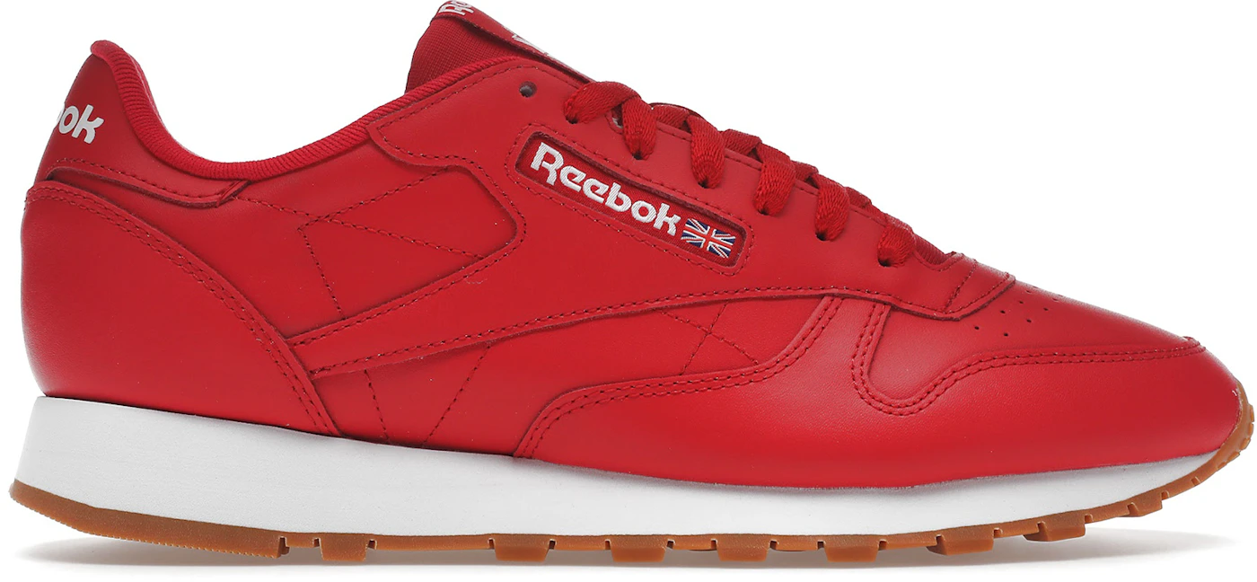 Reageer Canada Darts Reebok Classic Leather Red Footwear White Men's - GY3601 - US