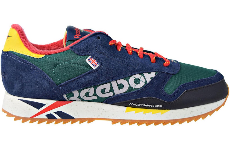 Reebok Classic Leather Ripple Altered Green Red Dv7193 Reebok Classic Leather Ripple Altered Green Red Dv7193