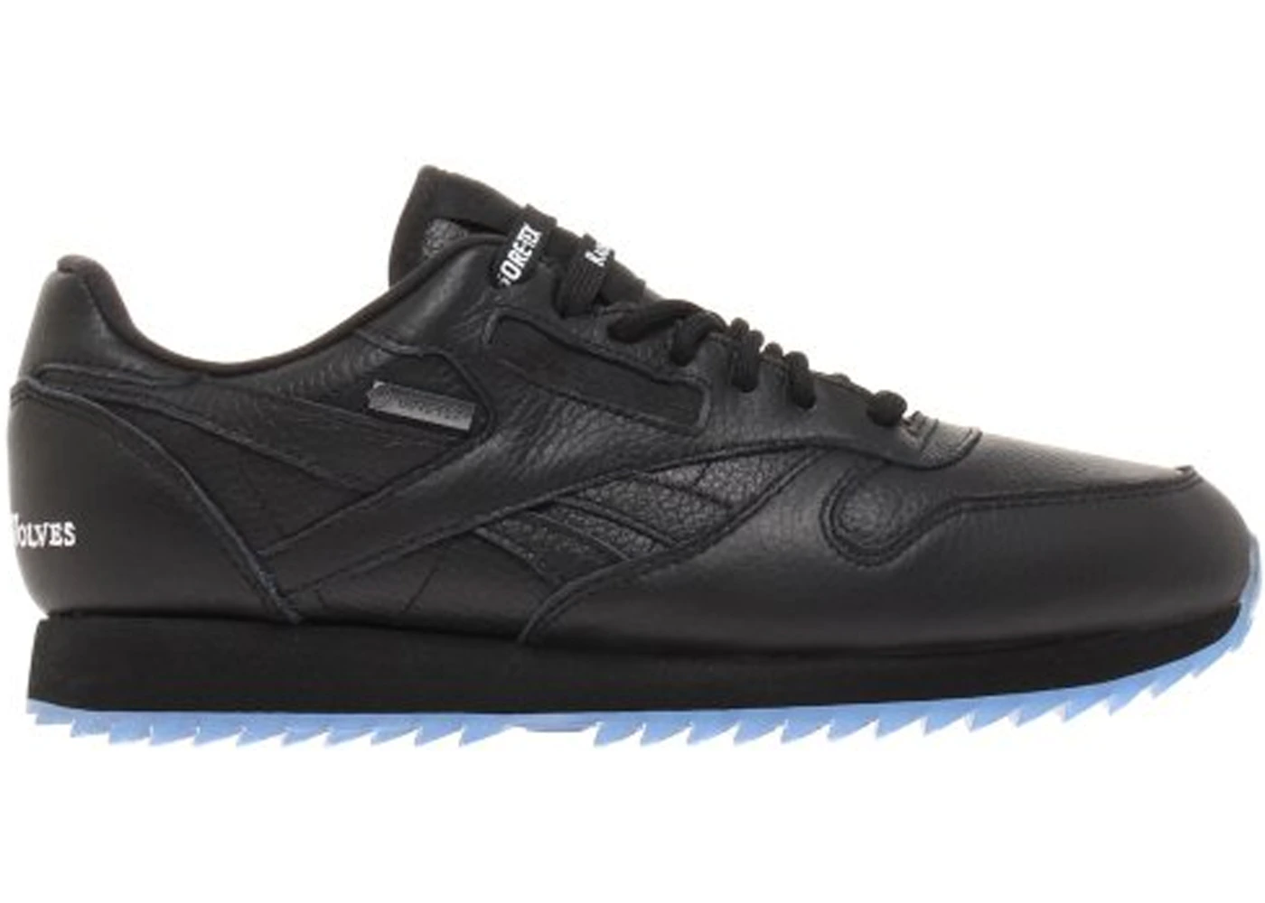 Reebok classic leather ripple black discount