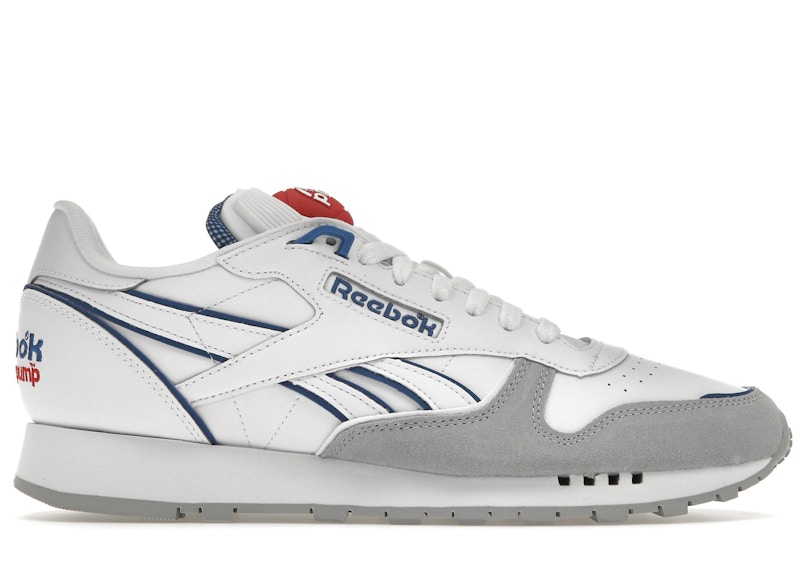 Reebok Classic Leather The Pump White Vector Blue Men's - GW4727 - GB