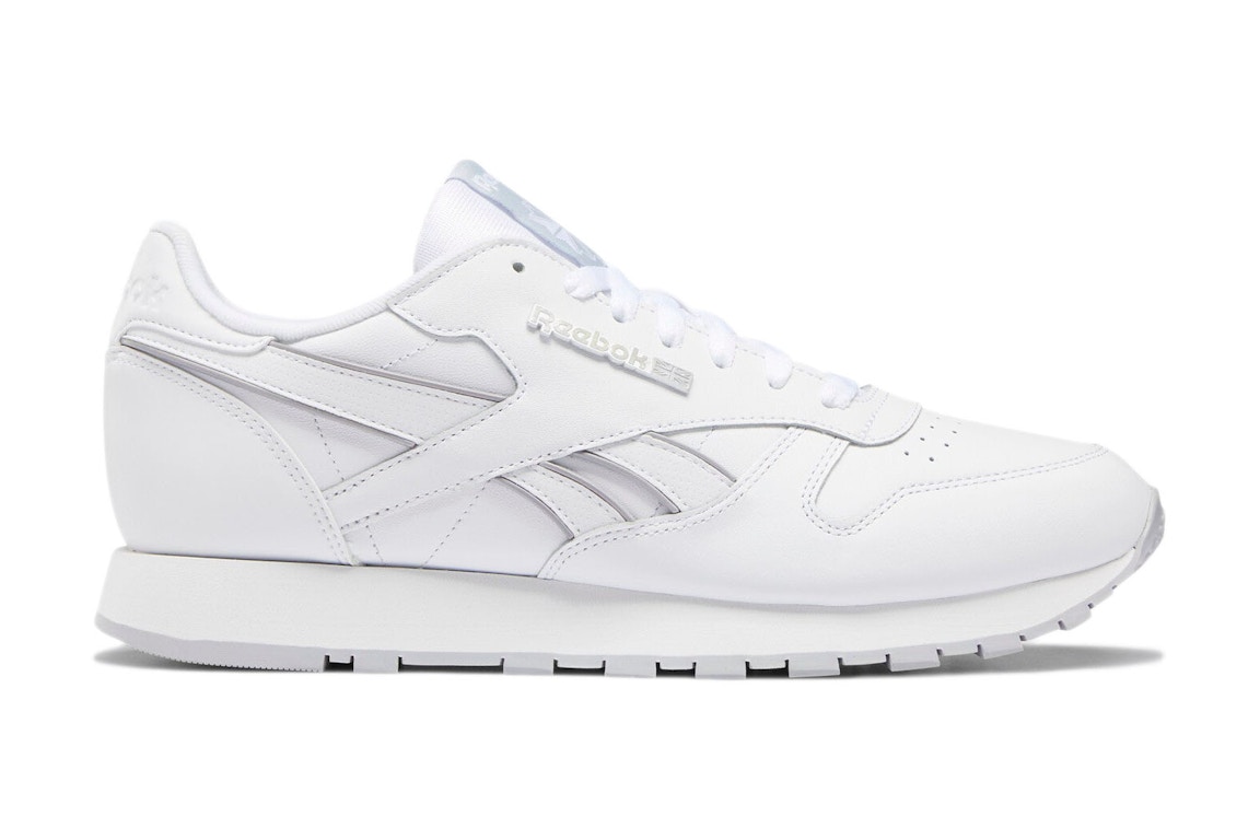 Pre-owned Reebok Classic Leather White Cold Grey In White/cold Grey 2/white