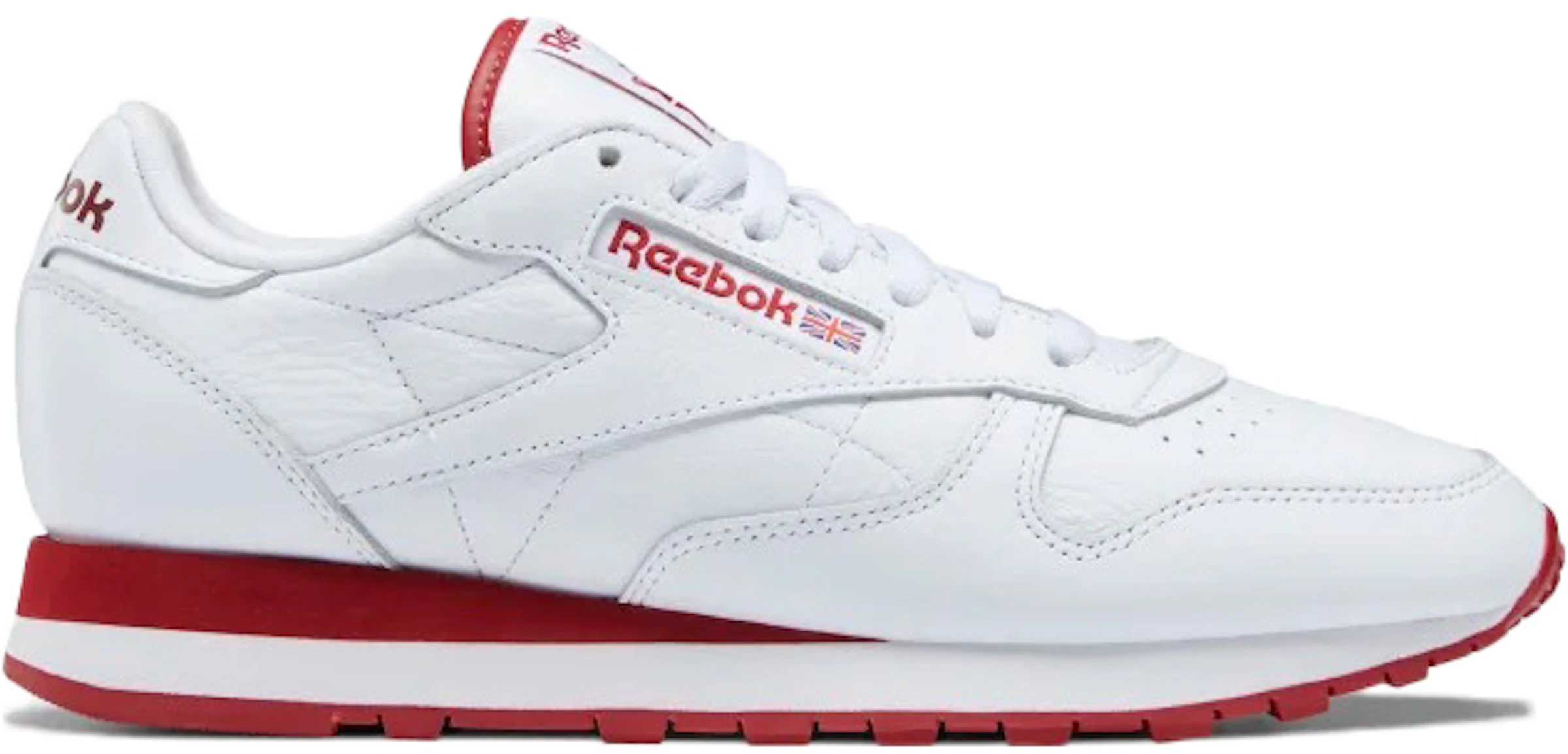 Reebok Leather White Flash Red - GW3329 - ES