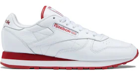 Reebok Classic Leather White Flash Red