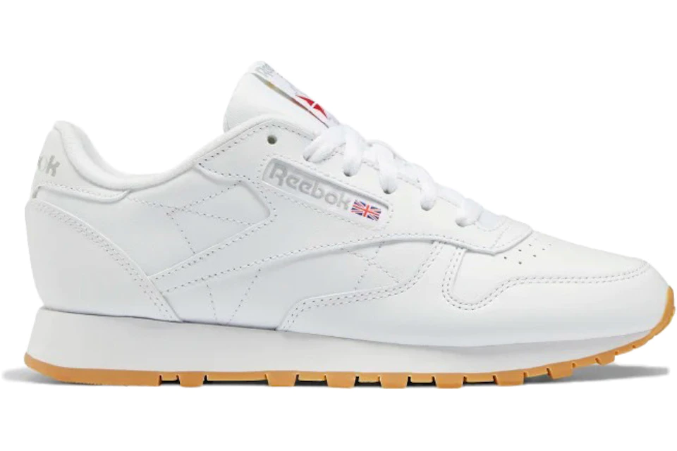 maksimere tang Søjle Reebok Classic Leather White Pure Grey Gum (Women's) - GY0956 - US
