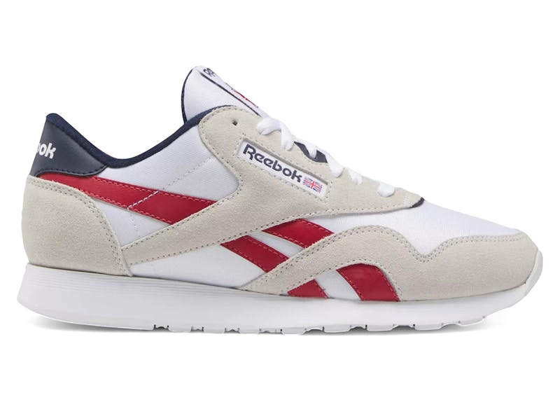 Reebok Classic Nylon Flash Red Vector Navy
