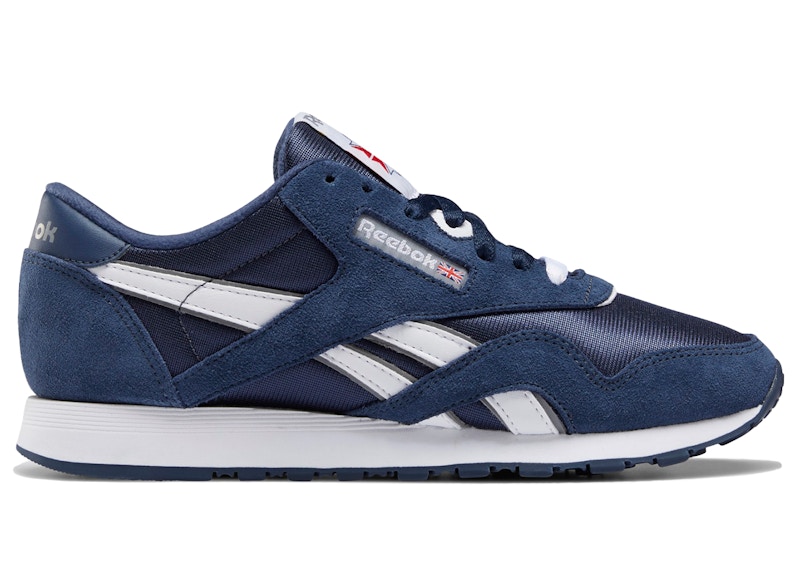 reebok cl nylon blue