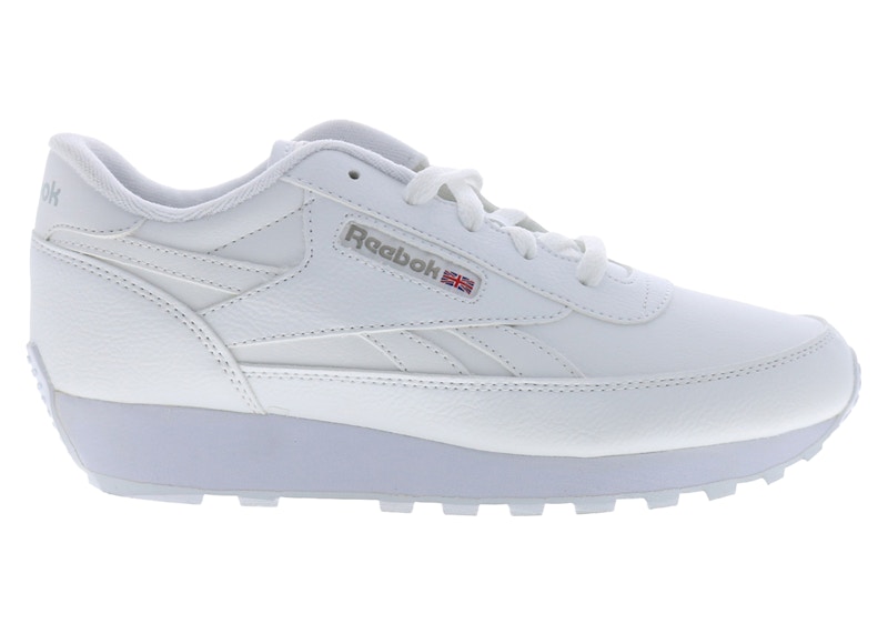 Pre-owned Reebok Classic Renaissance (women's) Sneakers In White/steel