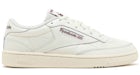 Reebok Club C 85 Classic White Collegiate Burgundy