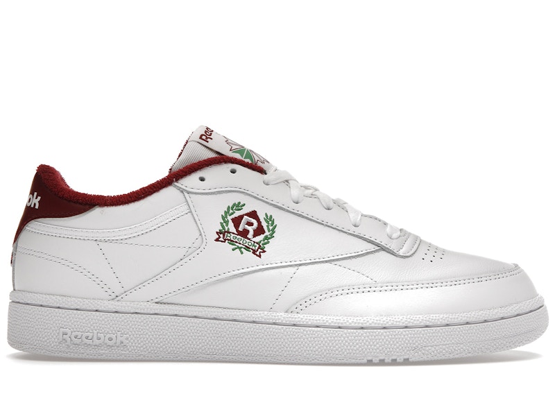 Reebok club c cheap 85 beige green red