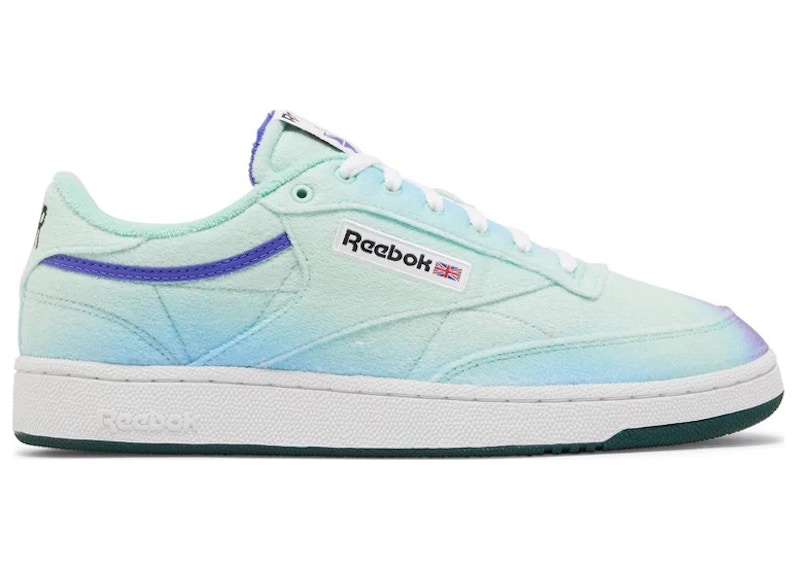 Reebok club c 85 classic white denim on sale glow