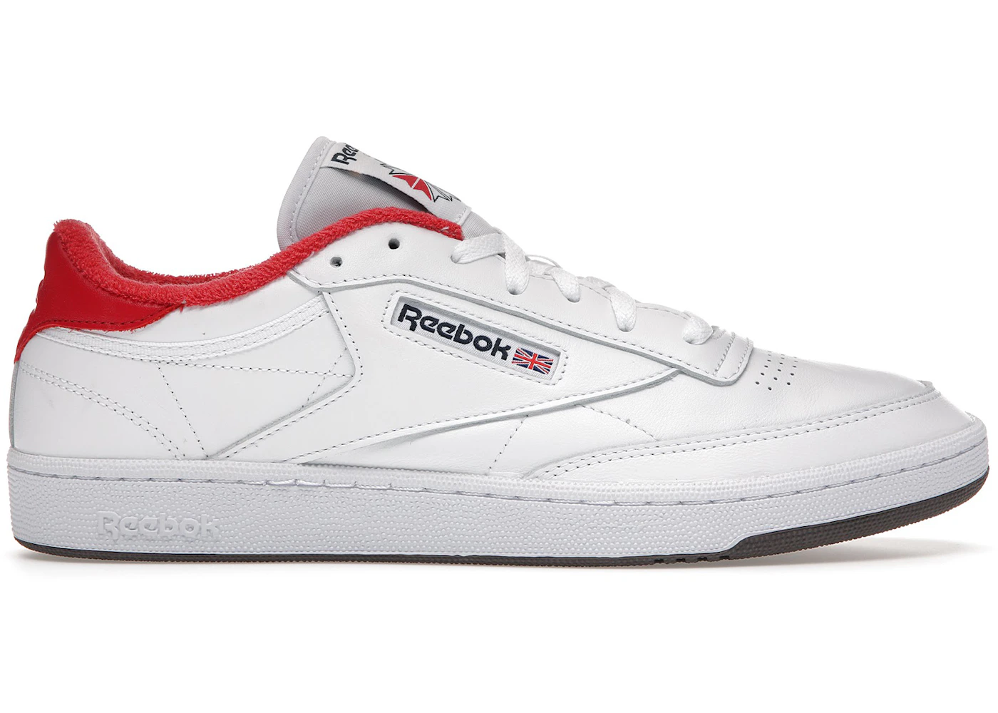 Reebok club c white red Clearance