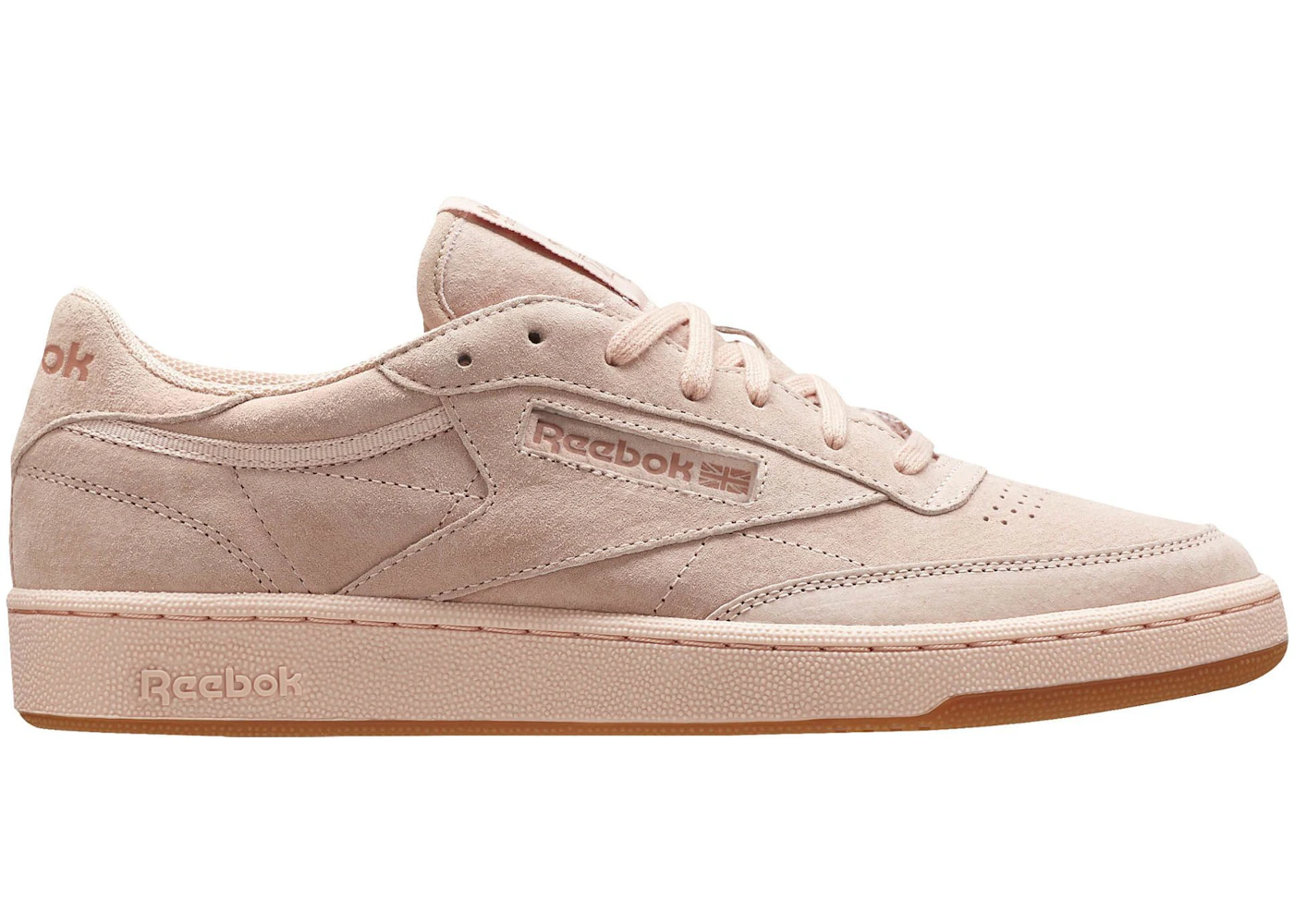 Reebok club c discount 85 rose gold