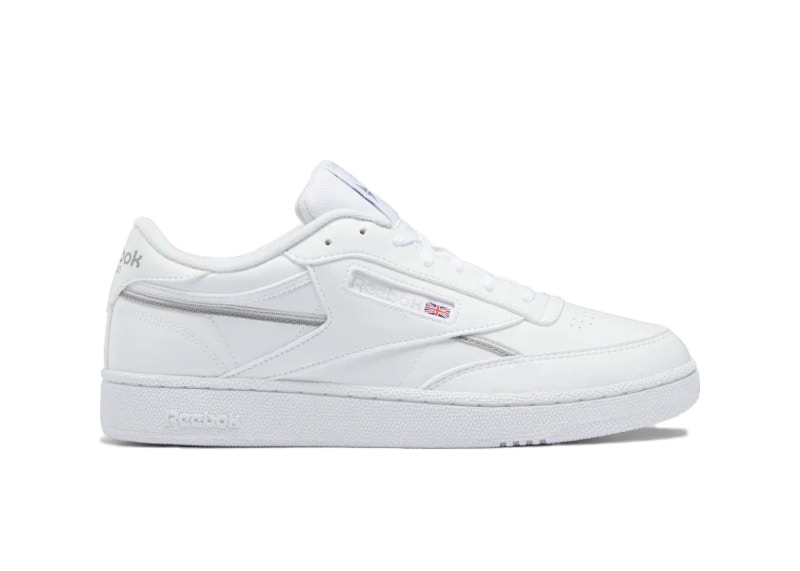 Reebok Club C 85 Vegan White Pure Grey Men's - GZ0915 - US