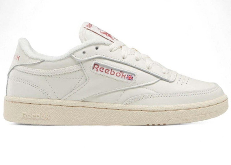 Pre-owned Reebok Club C 85 Vintage (women's) Sneakers In Chalk/rose Dust