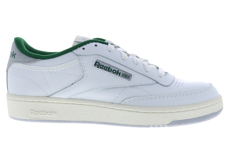 Reebok Club C 85 White Chalk Dark Green Men's - ID9221