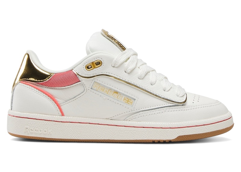 Pre-owned Reebok Club C Bulc Angel Reese (women's) Sneakers In Chalk/sunset Coral