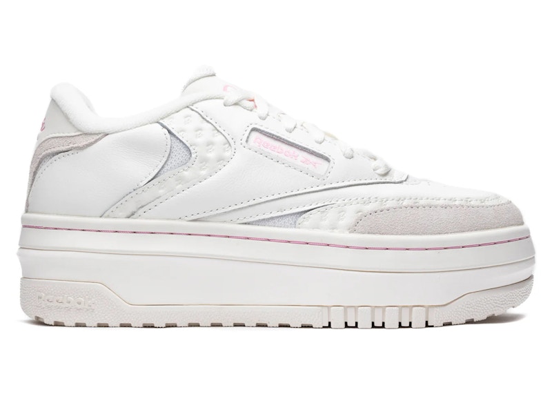 Pre-owned Reebok Club C Extra Barbie Dream Gap Project (women's) Sneakers In Chalk/astro Rose