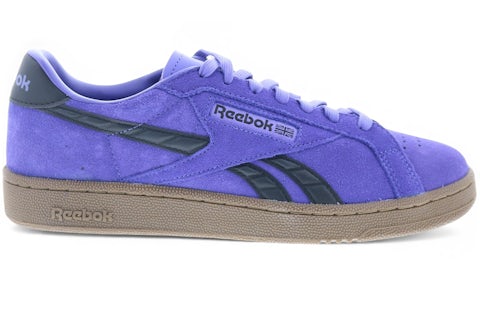 Reebok Club C Grounds UK Royal Purple Digital Lime Gum Men's