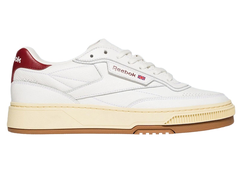 Pre-owned Reebok Men's Club C Ltd Sneakers In Vintage Red