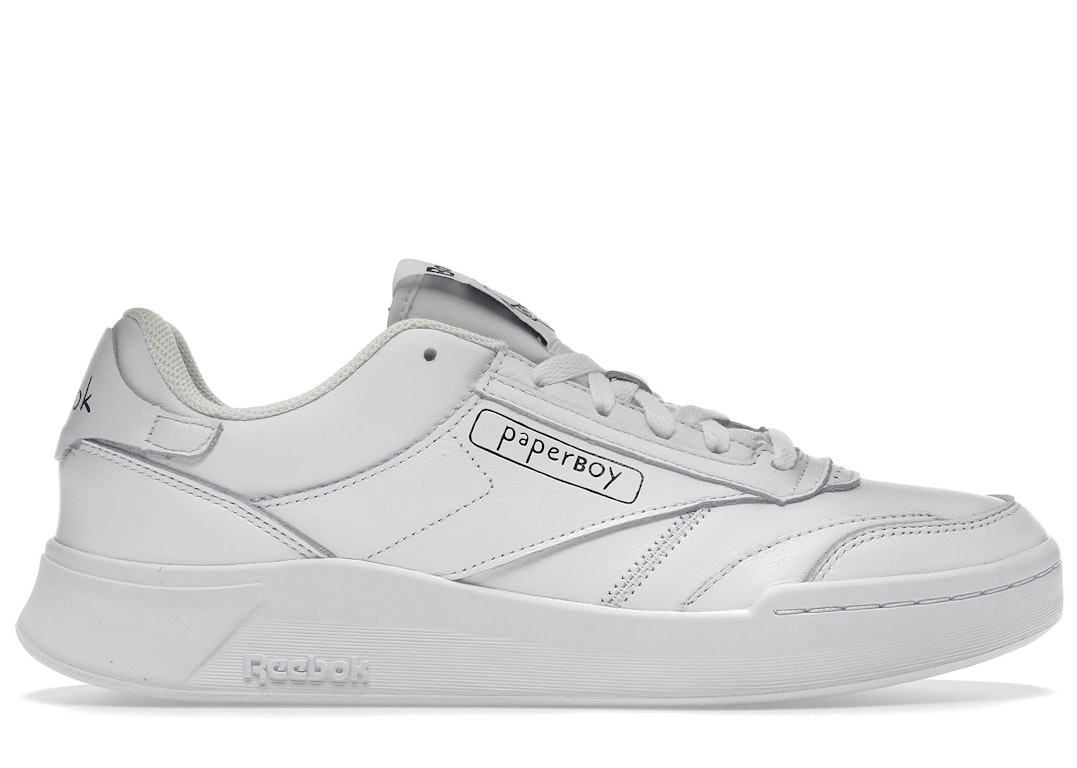 Pre-owned Reebok Club C Legacy Beams X Paperboy Paris White In Footwear White/footwear White/core Black
