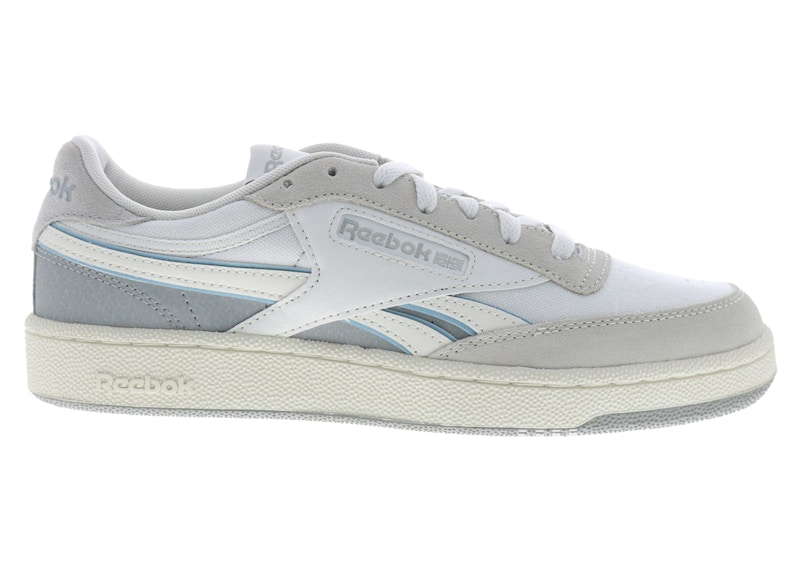 Pre-owned Reebok Men's Club C Revenge Boulder Sneakers In Boulder Grey/chalk