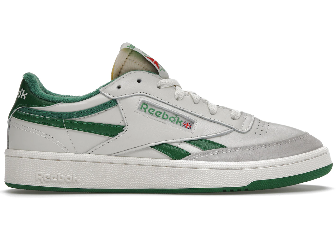 Reebok Classic Club C Revenge White Green Reebok Reebok Unisex