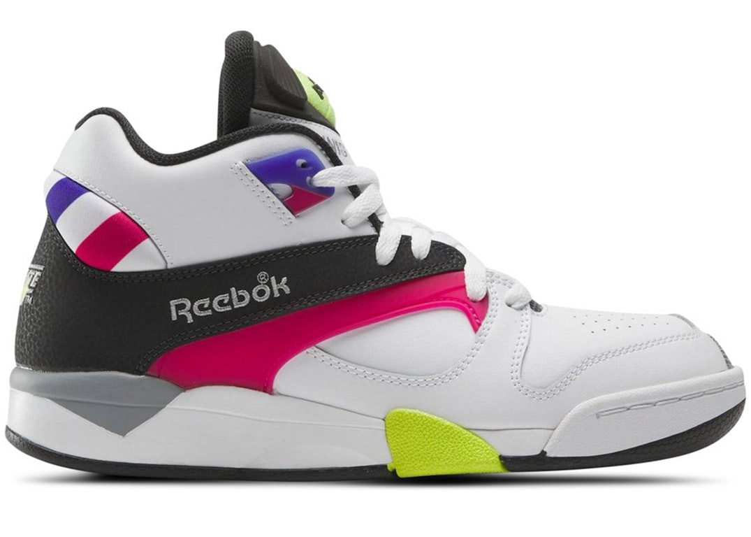 Pre-owned Reebok Court Victory Pump French Open In Footwear White/night Black/ultra Purple