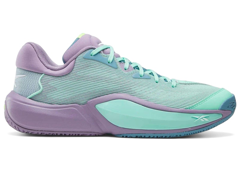 Men's Reebok Engine A 26 Sneakers in Atomic Aqua/Dream Purple/Peri Blue
