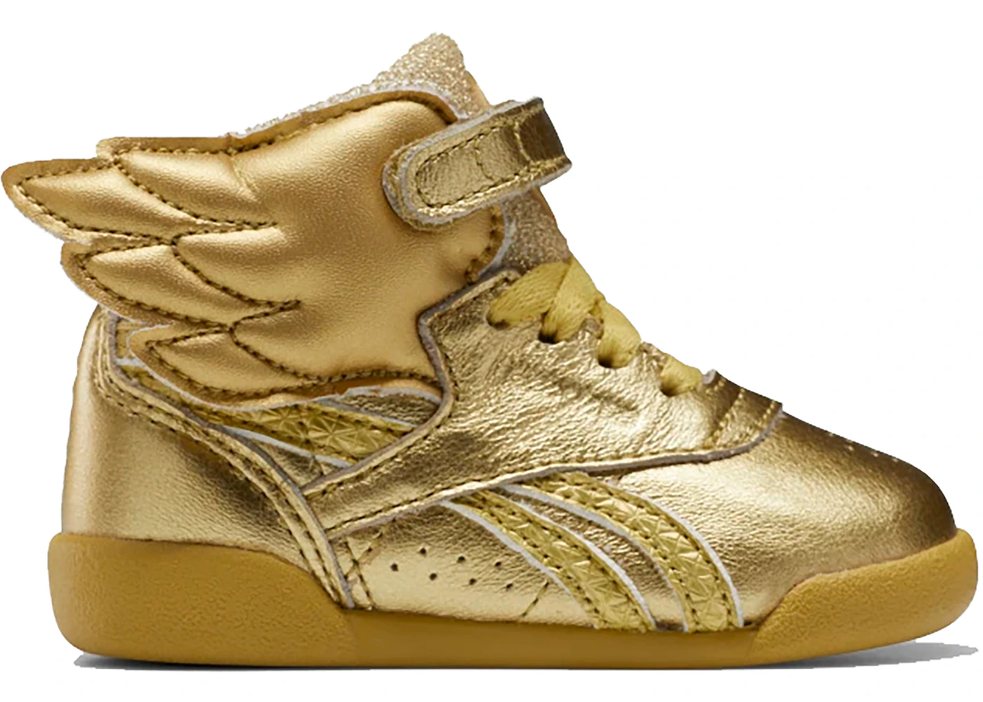 Reebok Freestyle Hi DC Wonder Woman Gold TD Toddler FW4678 IT