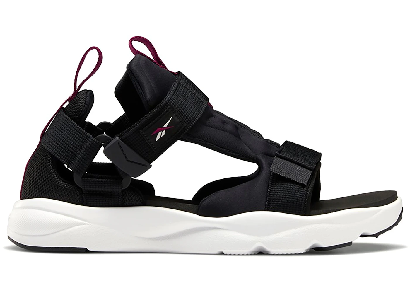 Sandalia Reebok Furylite Negro Blanco Blaze Berry Hombre FU9295 US