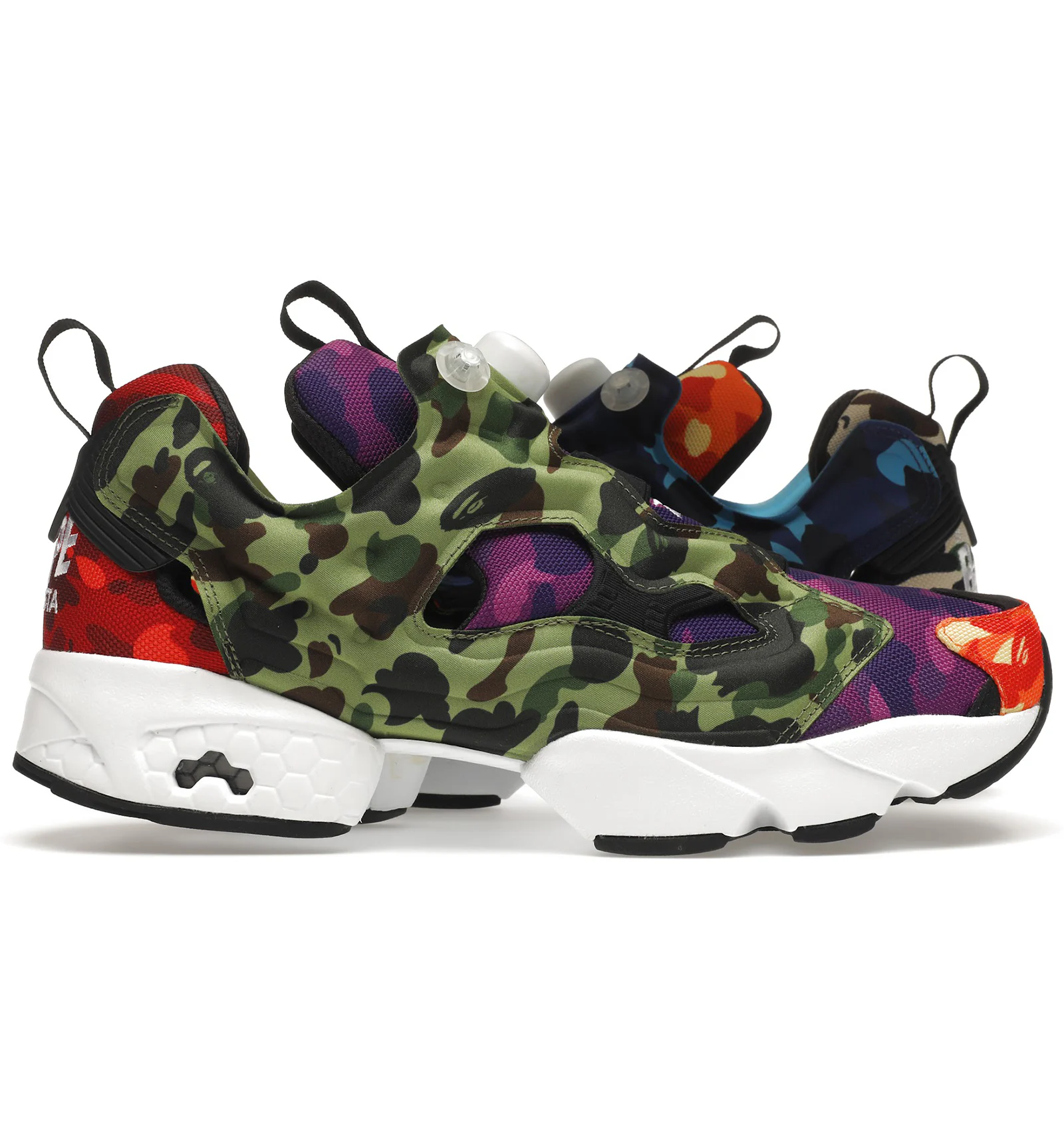 Aape by a bathing ape x reebok pump fury camo price Clearance