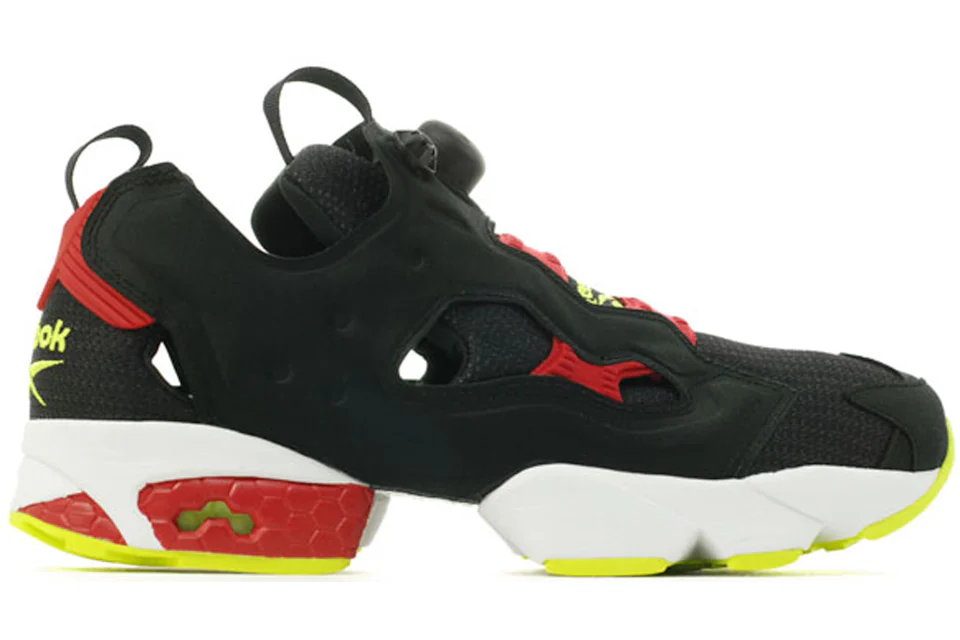 Reebok Instapump Fury Black Red Volt 2016 Men s M42230 US