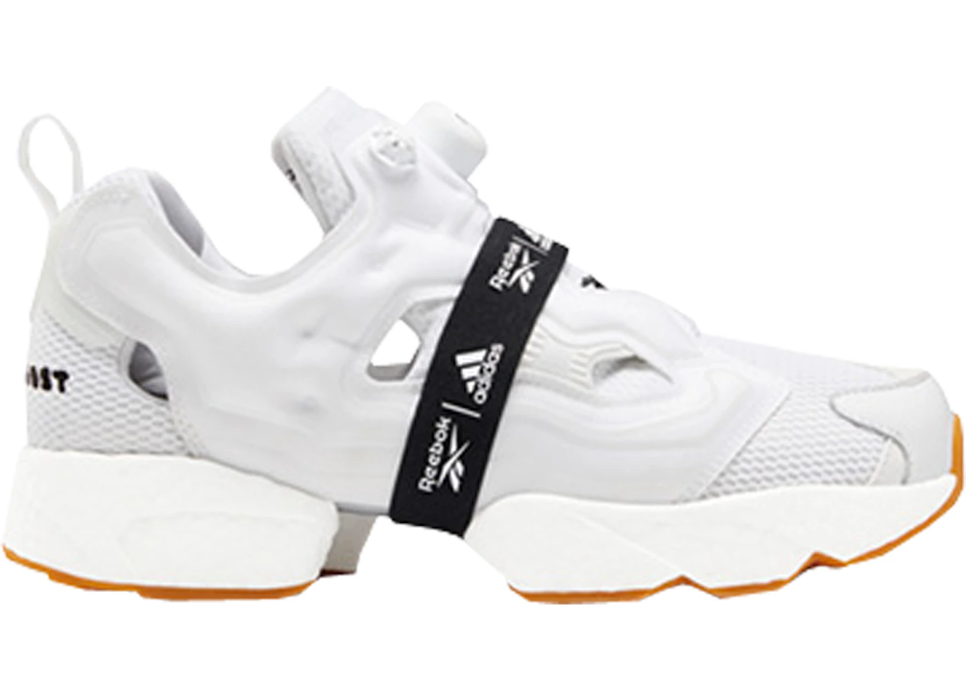 White sales reebok instapump