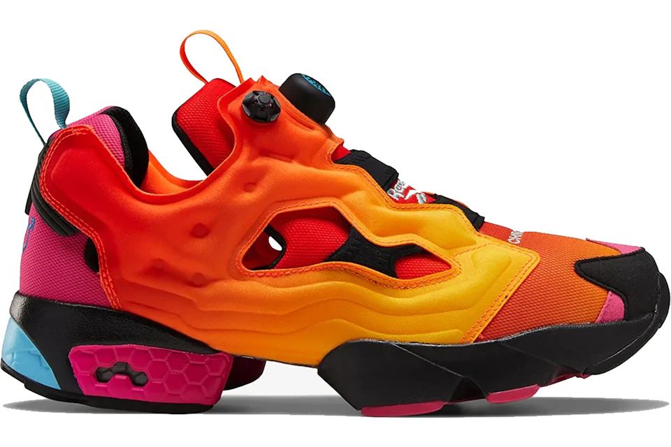 Reebok insta pump fury mens orange deals