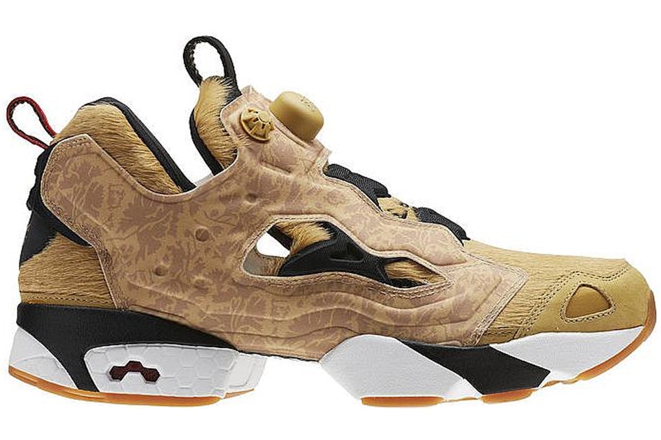 Reebok instapump uomo oro on sale