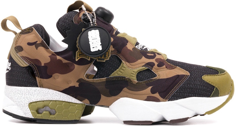 Reebok insta on sale pump bape