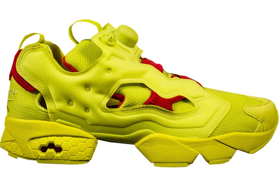 Reebok fury pump donna top giallo