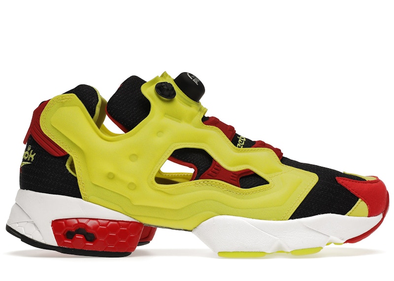 Reebok insta deals pump fury green