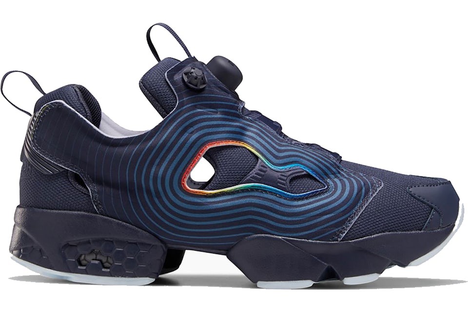 Reebok pump fury navy sales