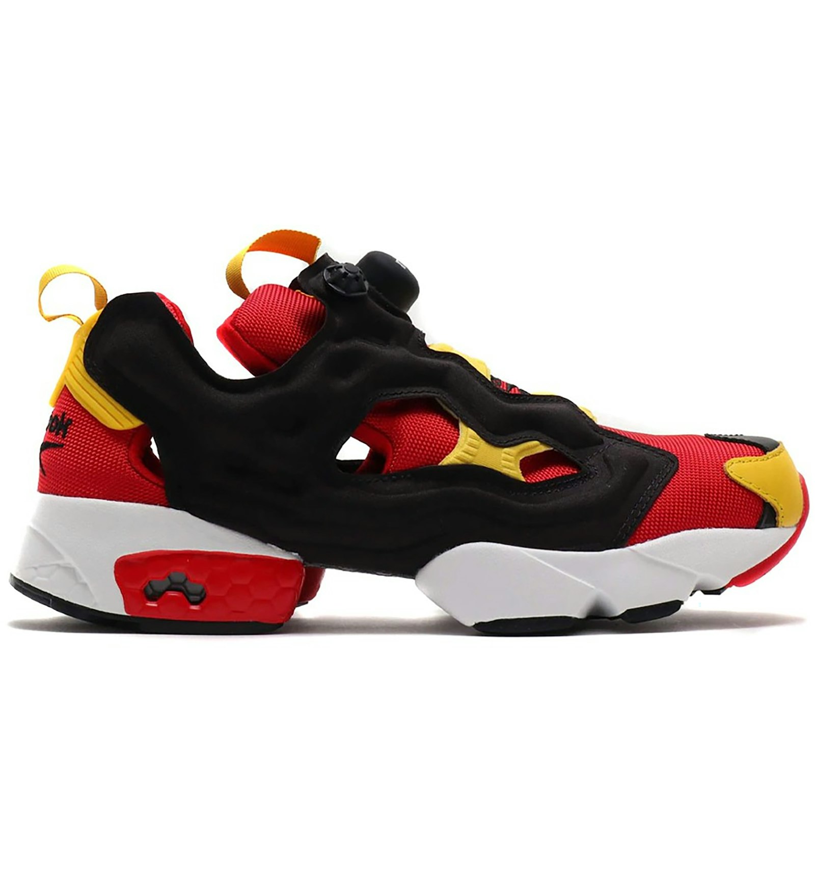 Reebok Instapump Fury Scarlet Toxic Yellow