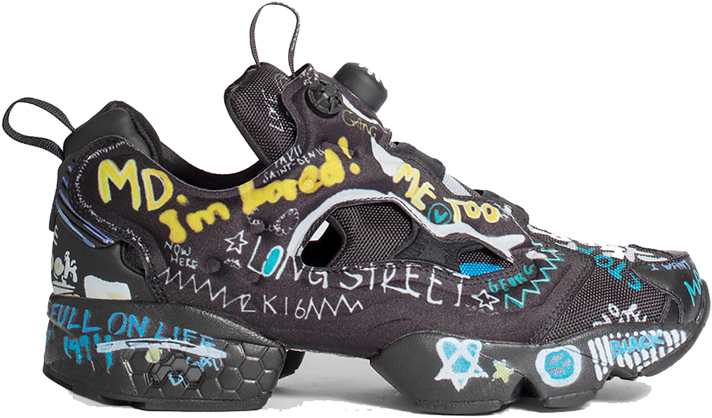 Reebok Instapump Fury Vetements Black Scribble Men's - Sneakers - US