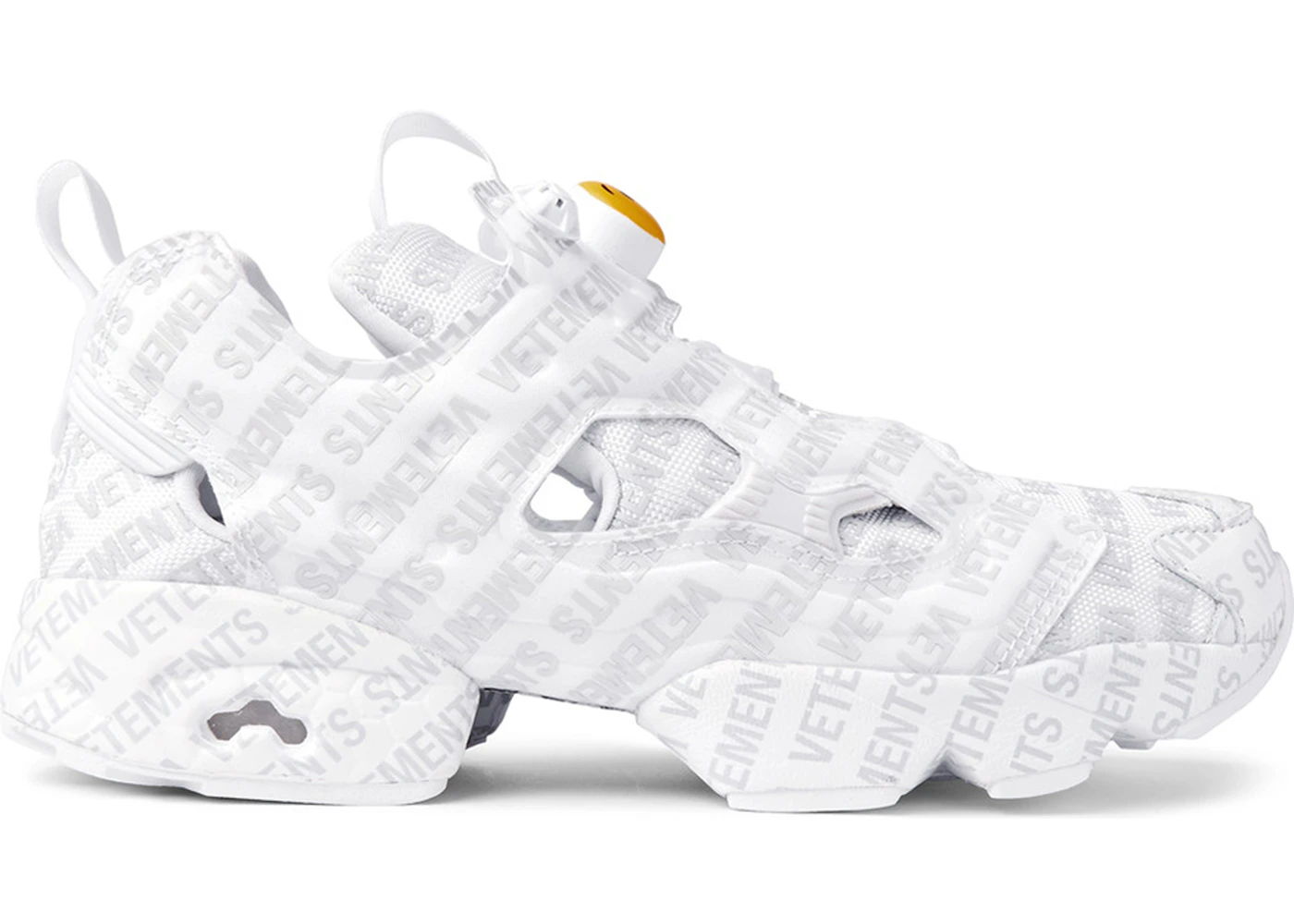 Reebok Instapump Fury Vetements Emoji White